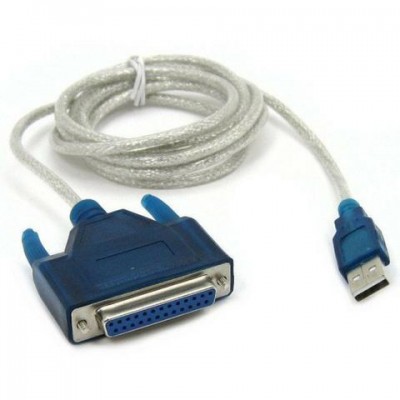 Cabo de impressora usb to db 25 pinos